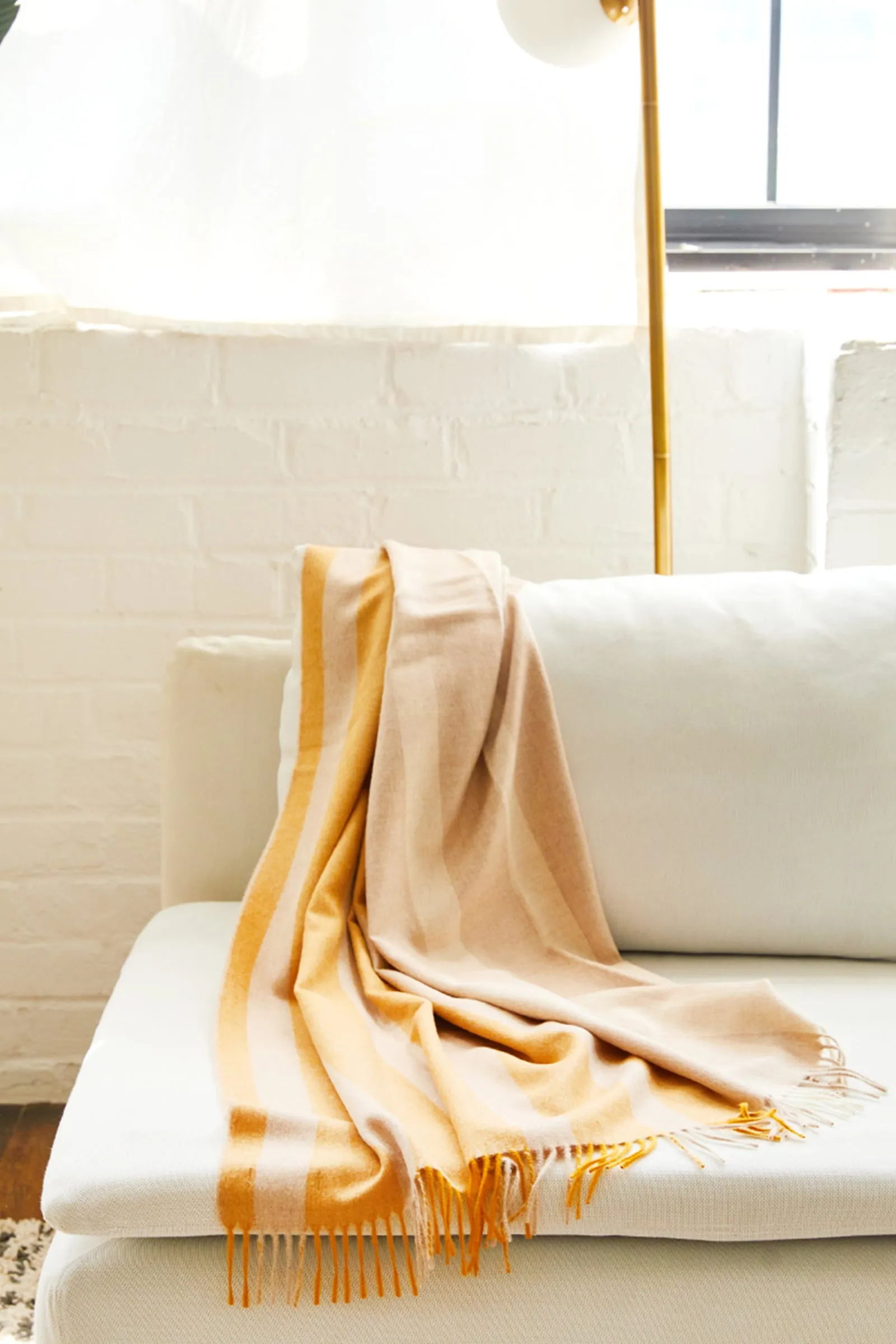 Multi Stripe Throw Blanket