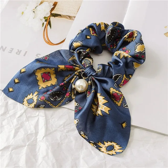 New Chiffon Bowknot Silk Hair