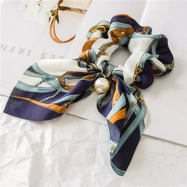 New Chiffon Bowknot Silk Hair