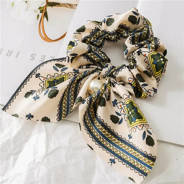New Chiffon Bowknot Silk Hair