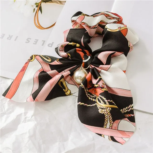 New Chiffon Bowknot Silk Hair