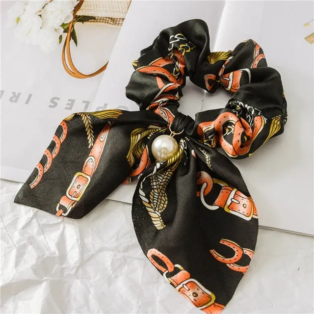 New Chiffon Bowknot Silk Hair