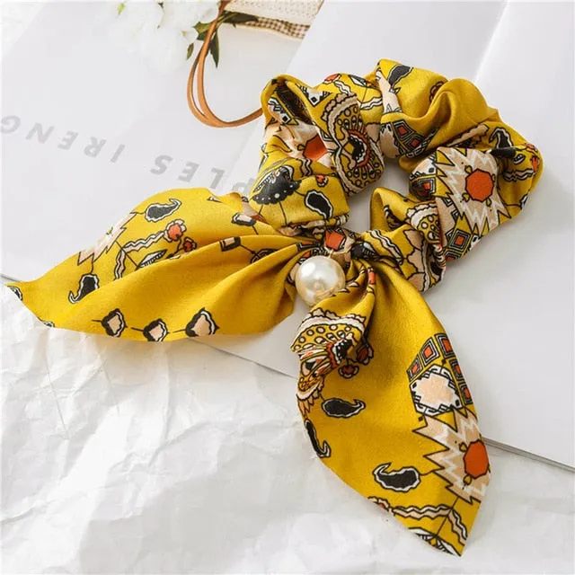 New Chiffon Bowknot Silk Hair