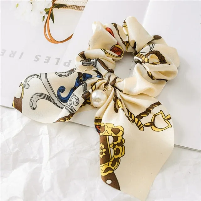 New Chiffon Bowknot Silk Hair