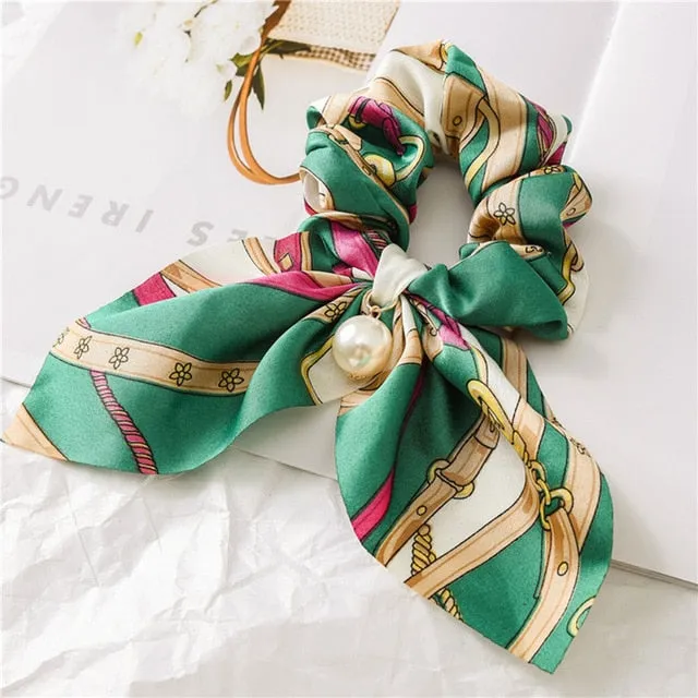 New Chiffon Bowknot Silk Hair