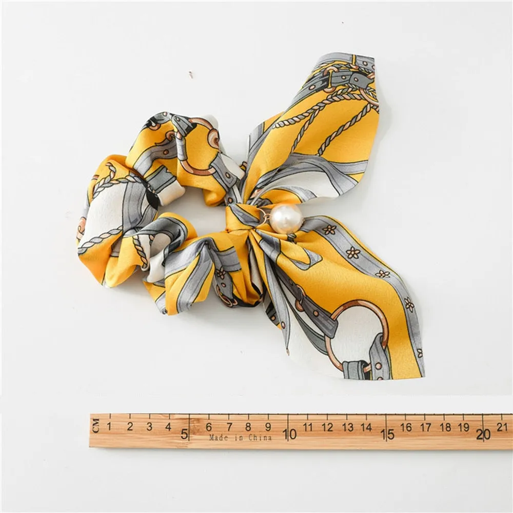 New Chiffon Bowknot Silk Hair