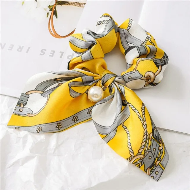 New Chiffon Bowknot Silk Hair