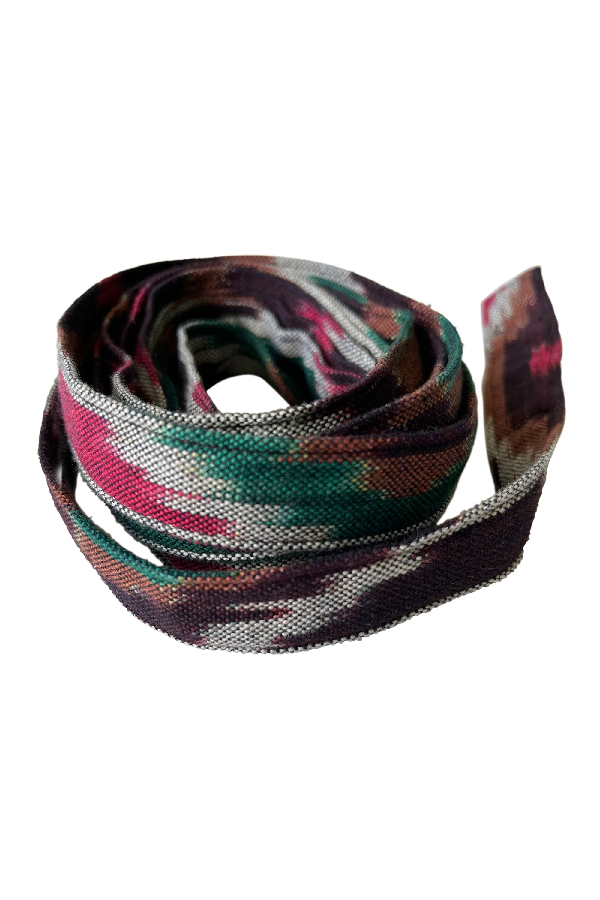 NEW! Skinny IKAT Wrap Belt Flow