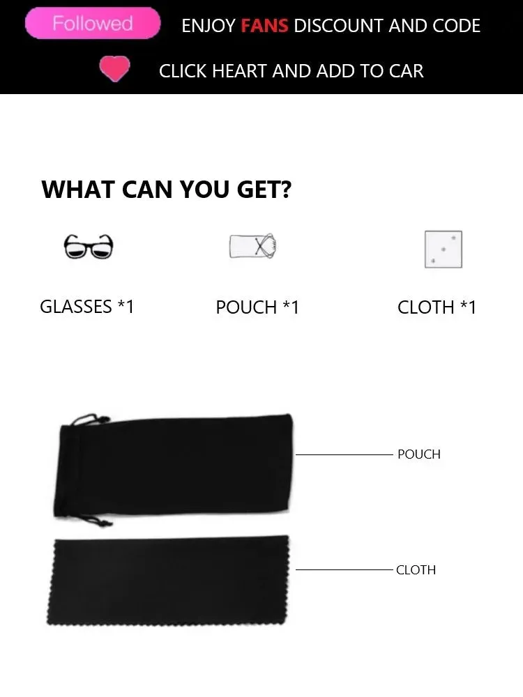 New Square Sunglasses for Men