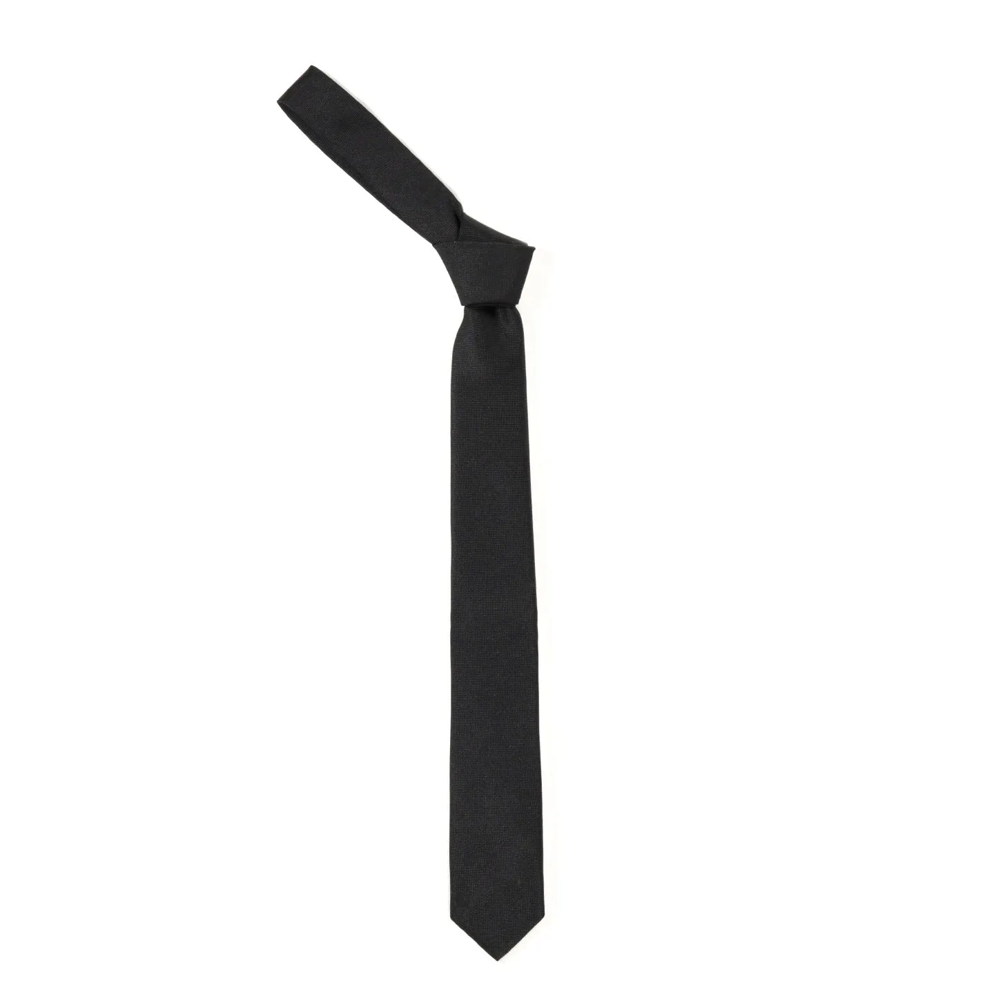 N.HOOLYWOOD AC28 SILK TIE BLACK