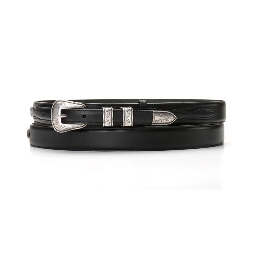 Nocona Men's Western Black Belt