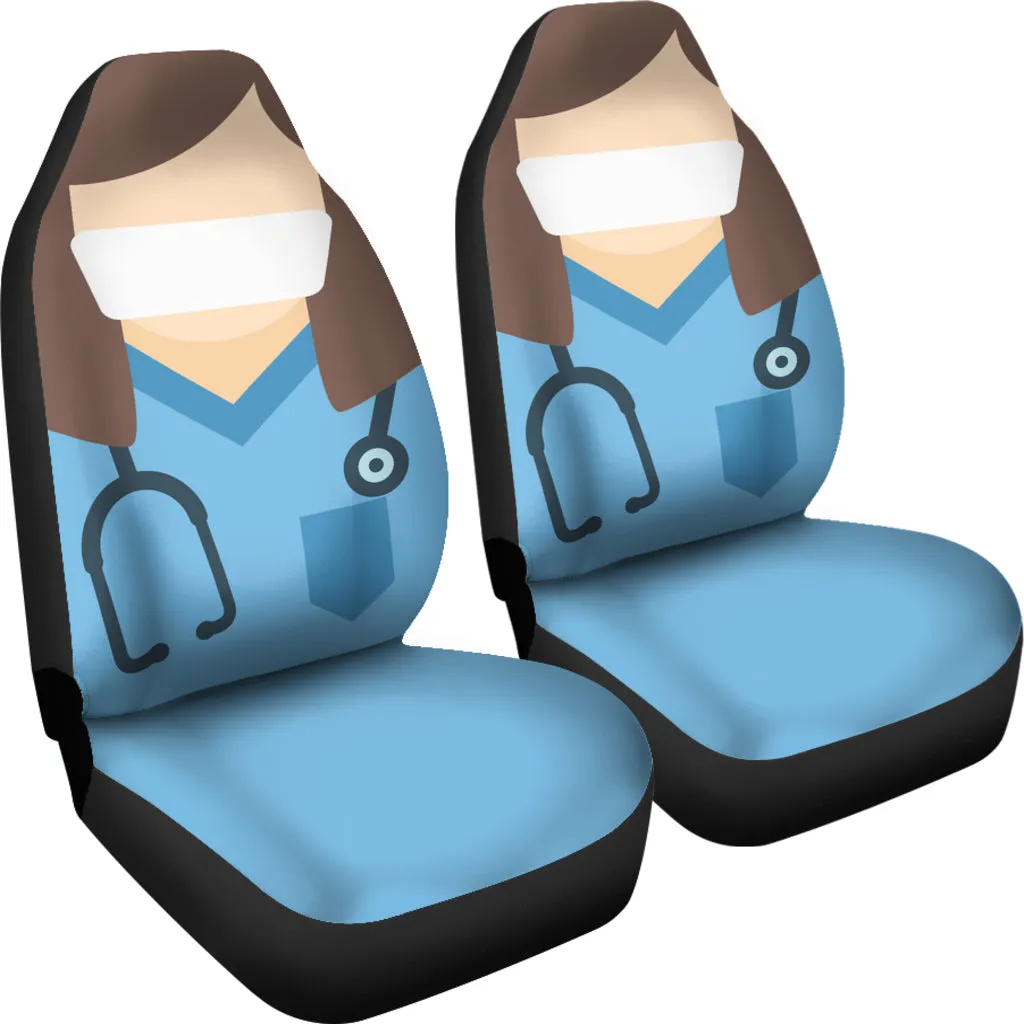 Nurse - Car Seat Covers - (Set of 2)