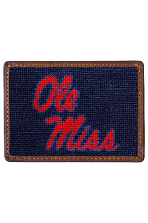 OLE MISS CREDIT CARD WALLET