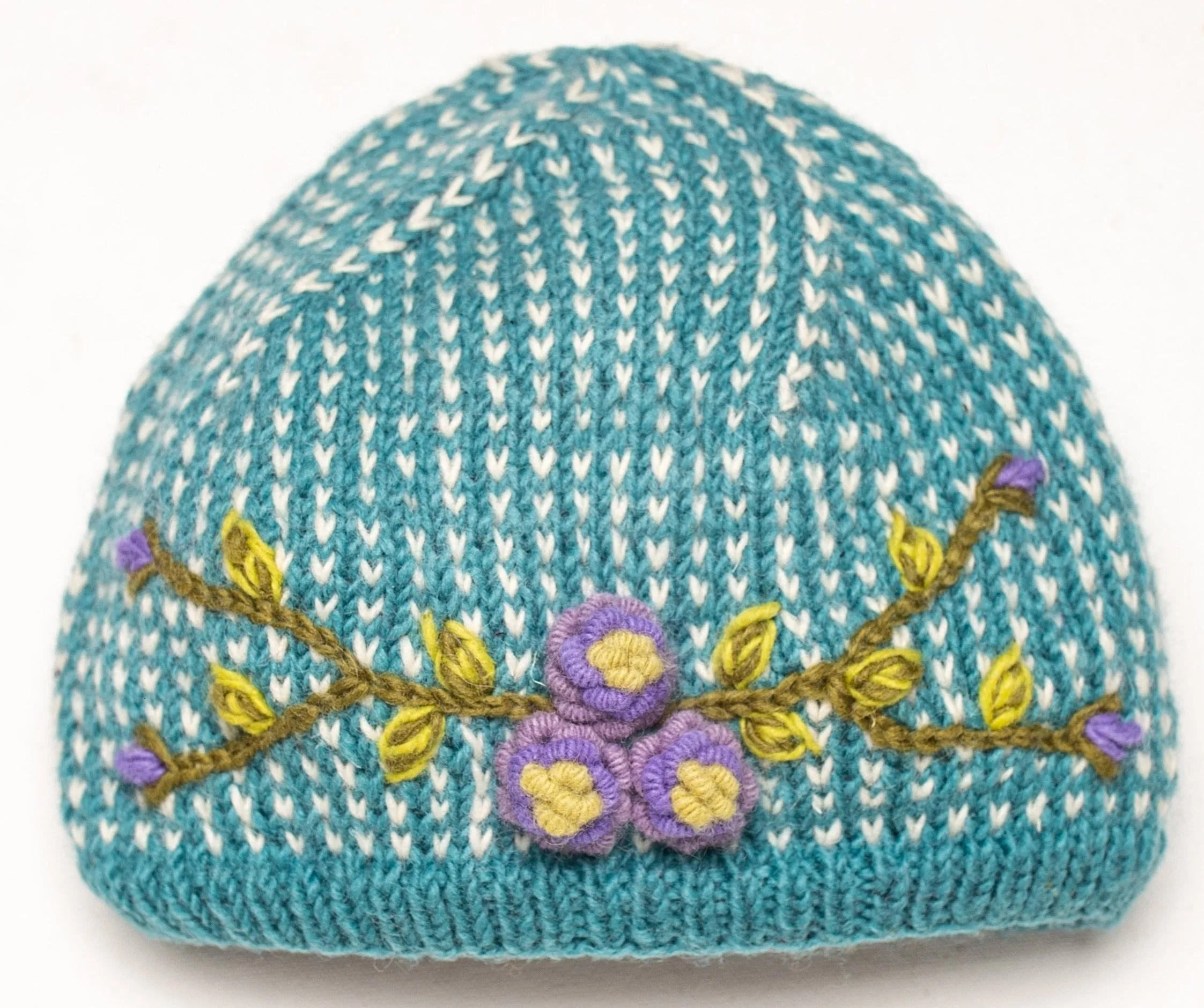 Olive Hat Aqua