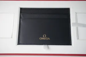Omega Leather Card Holder Wallet