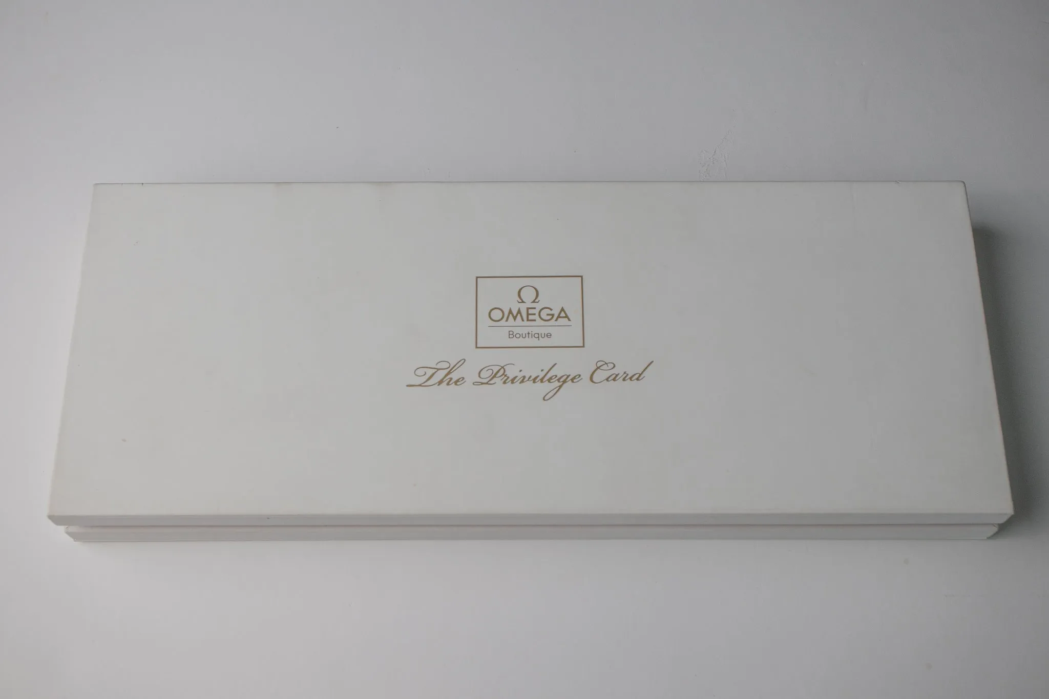 Omega Leather Card Holder Wallet