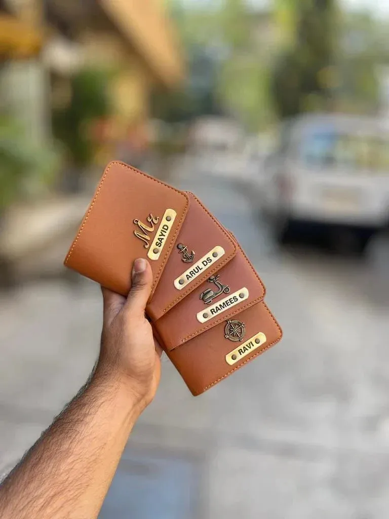 Pack of 2 Personalized Men's Wallet