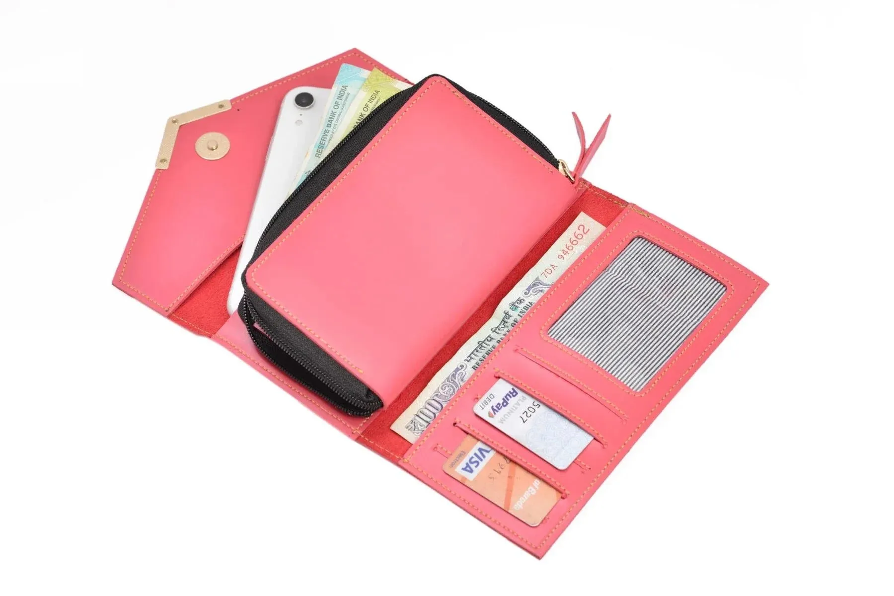 Pack of 2 Personalized Stylish Lady Wallet