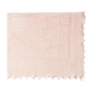 Pale Pink Baby Blanket