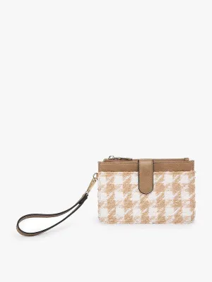 Pearl Houndstooth Wallet