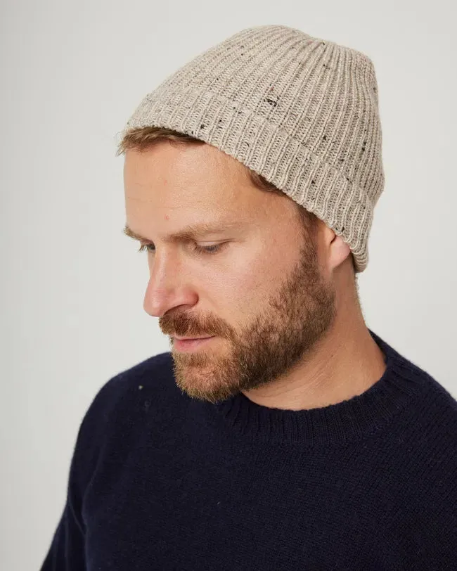 Peregrine Mens Porter beanie - Navy, Oatmeal or olive