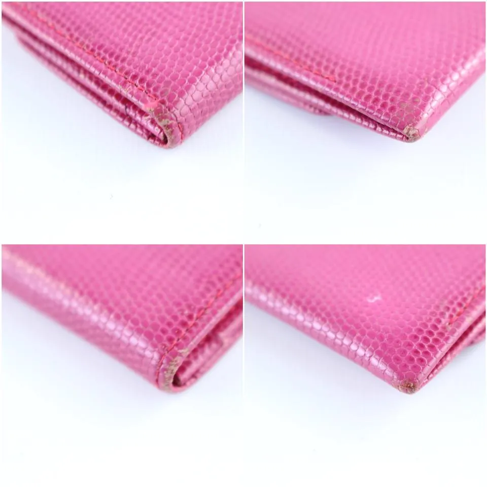Pierre Cardin Pink Card Wallet 7mr0115 Clutch