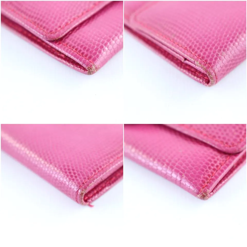 Pierre Cardin Pink Card Wallet 7mr0115 Clutch