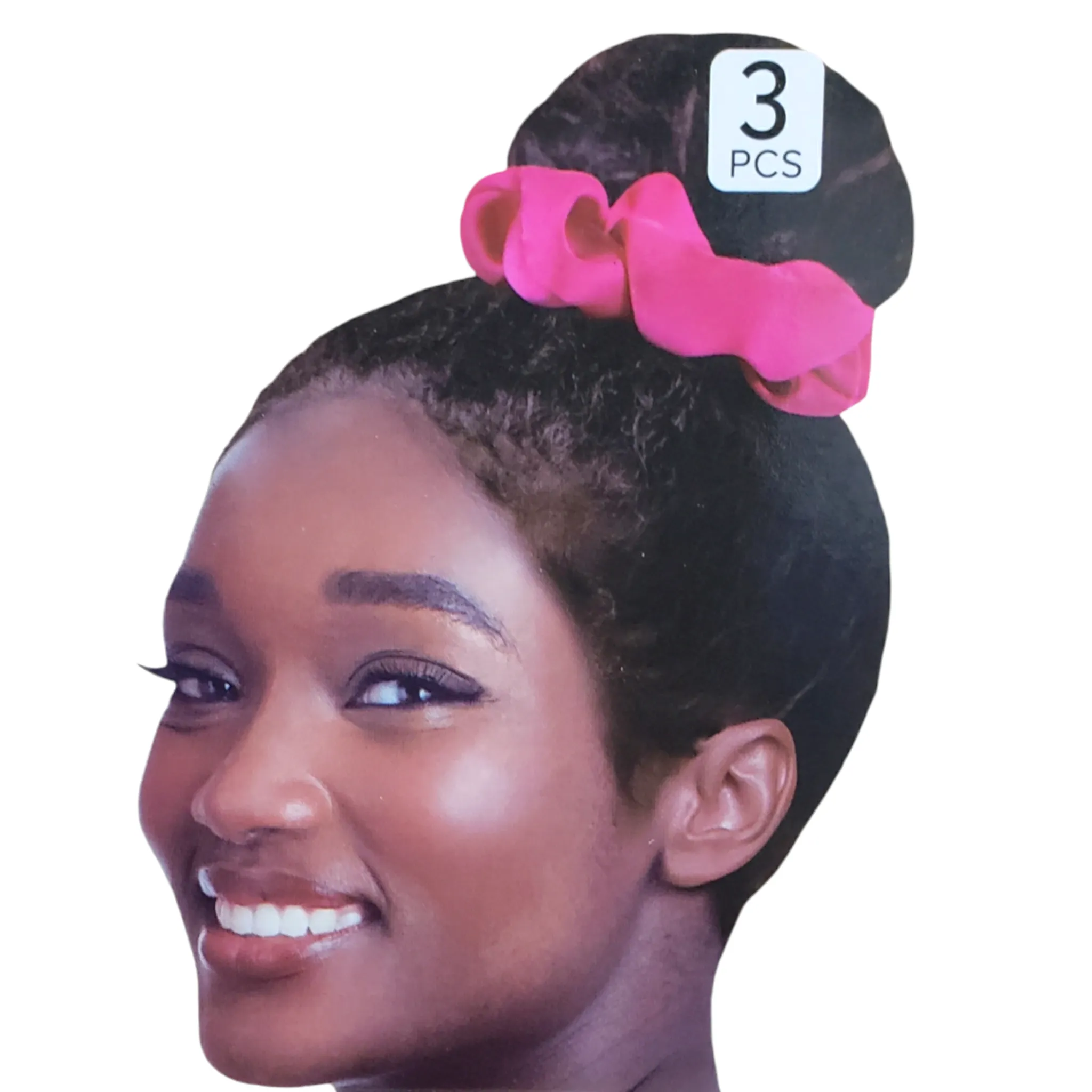 Pinccat 3pc Silky Satin Scrunchies
