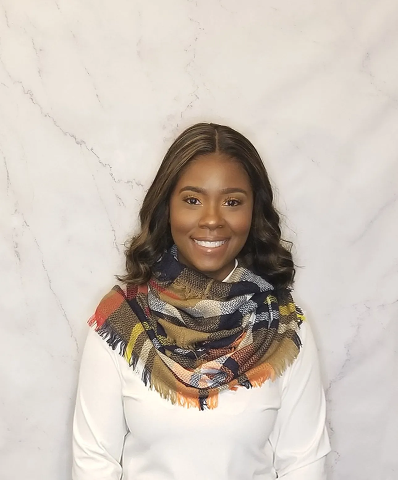Plaid Infinity Scarf