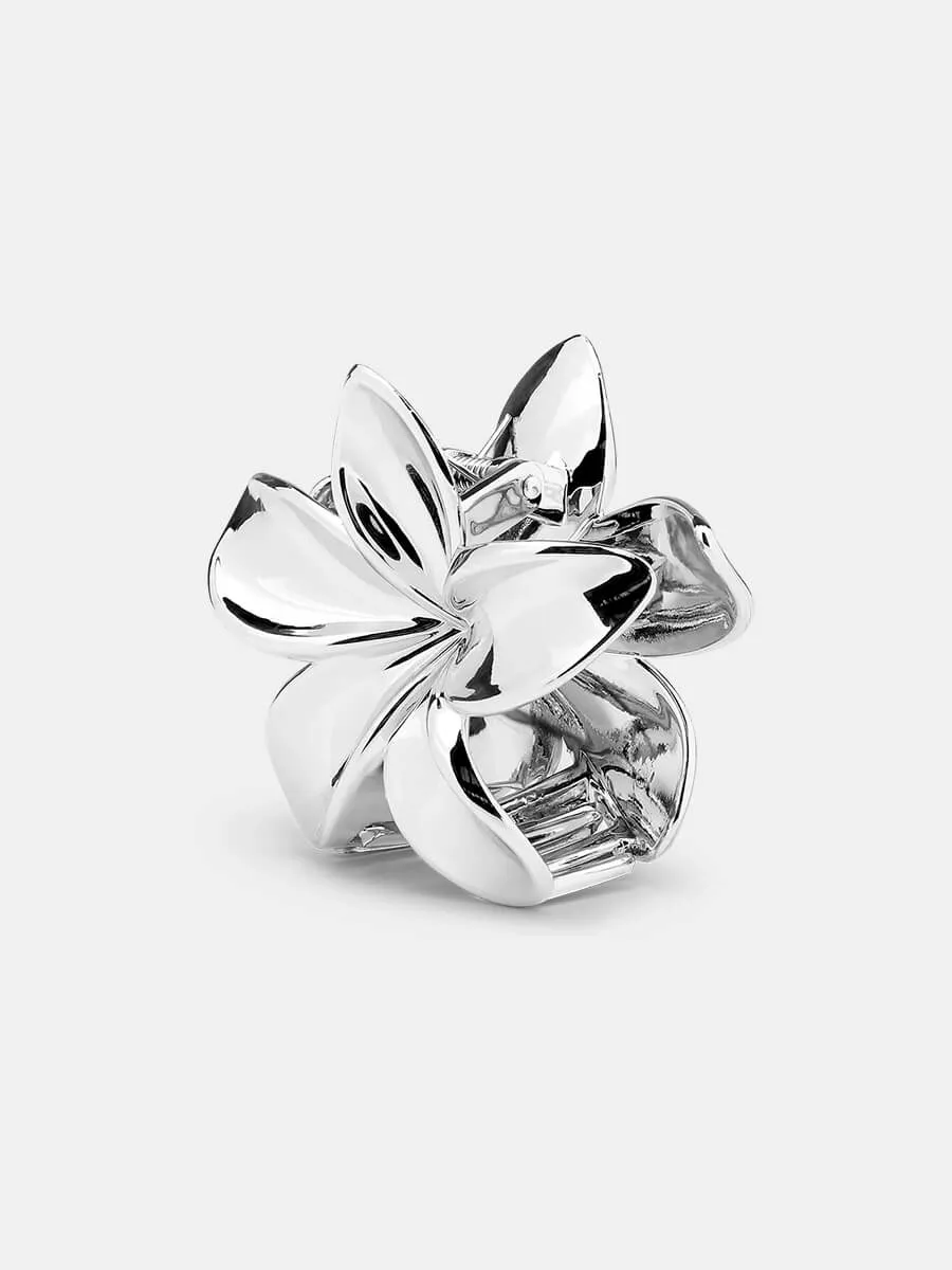 Plumeria Metallic Big Hairgrip