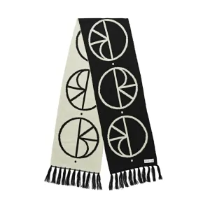 Polar Skate Co Stroke Logo Scarf Black/White