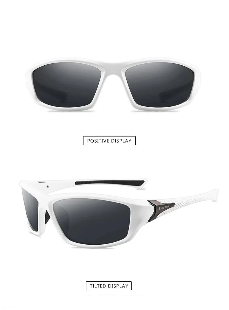 Polarized UV400 Driving Sunglasses for Men - Stylish Goggle Eyewear with Polarized Lenses