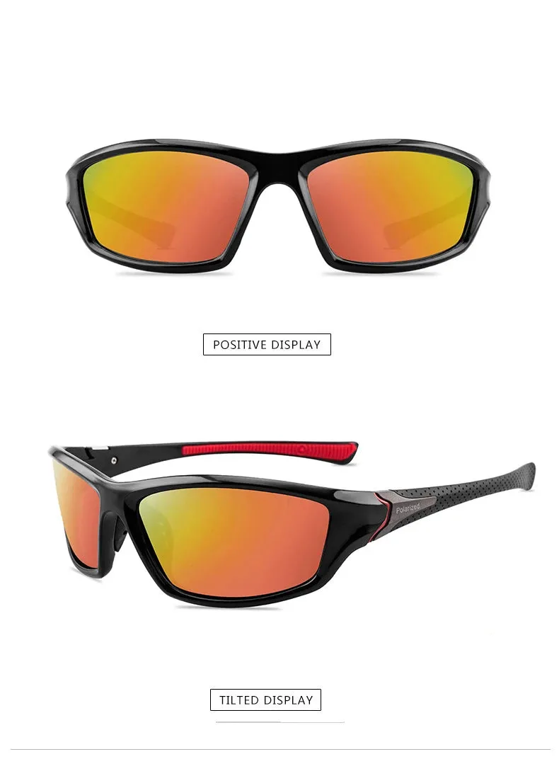 Polarized UV400 Driving Sunglasses for Men - Stylish Goggle Eyewear with Polarized Lenses