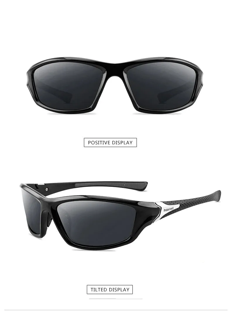 Polarized UV400 Driving Sunglasses for Men - Stylish Goggle Eyewear with Polarized Lenses