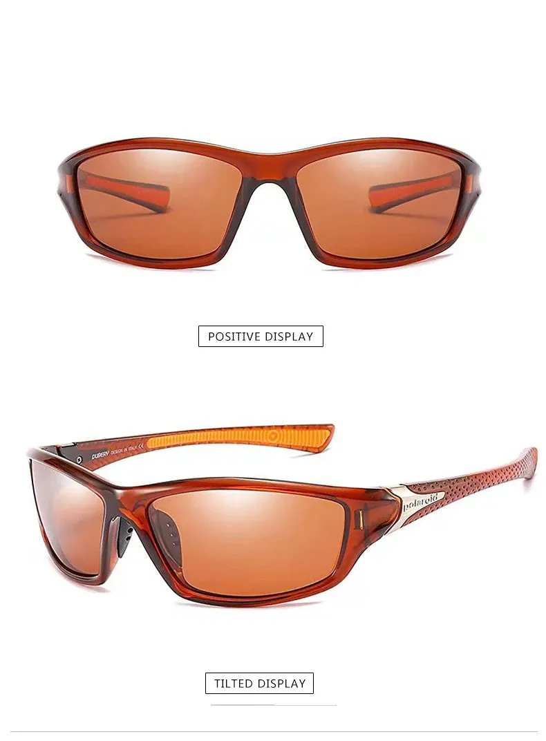 Polarized UV400 Driving Sunglasses for Men - Stylish Goggle Eyewear with Polarized Lenses