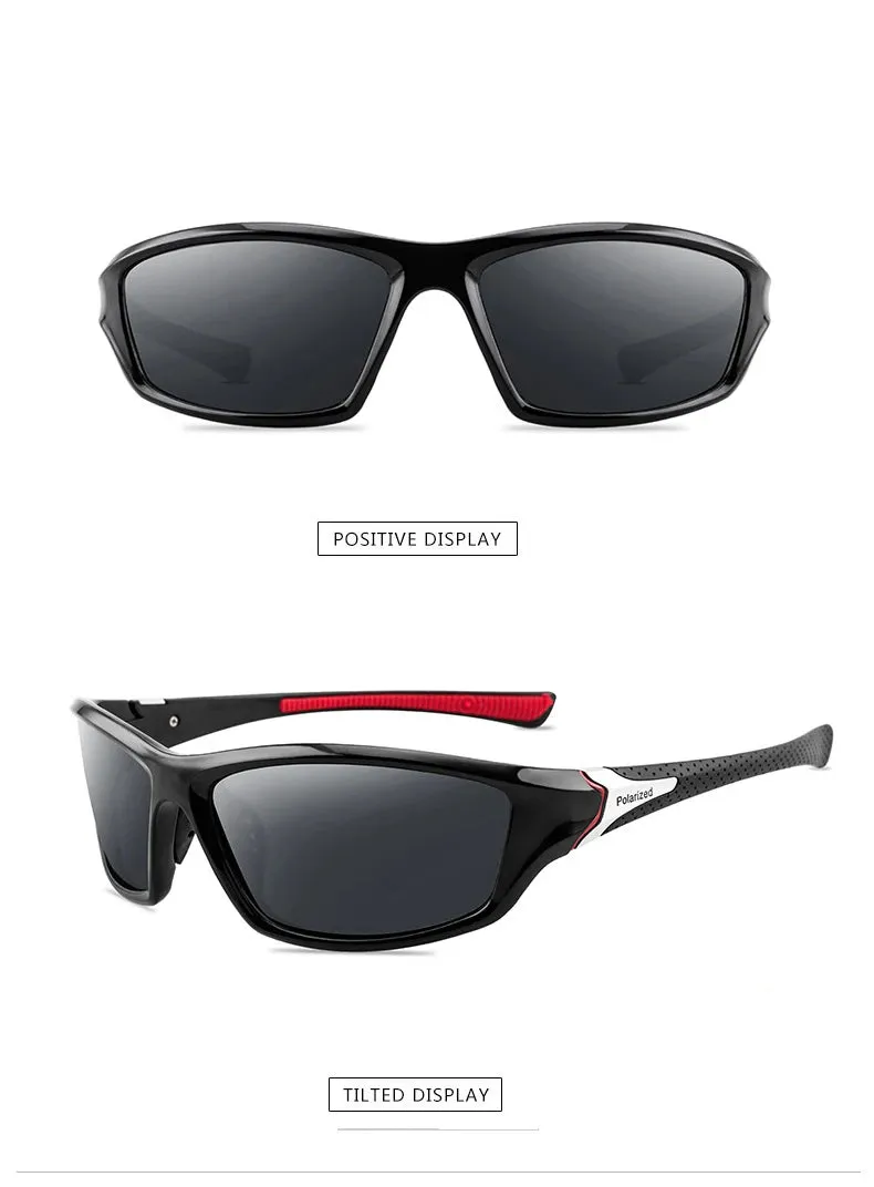 Polarized UV400 Driving Sunglasses for Men - Stylish Goggle Eyewear with Polarized Lenses