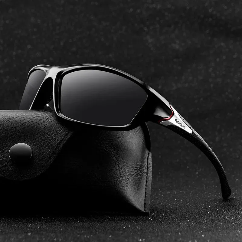 Polarized UV400 Driving Sunglasses for Men - Stylish Goggle Eyewear with Polarized Lenses
