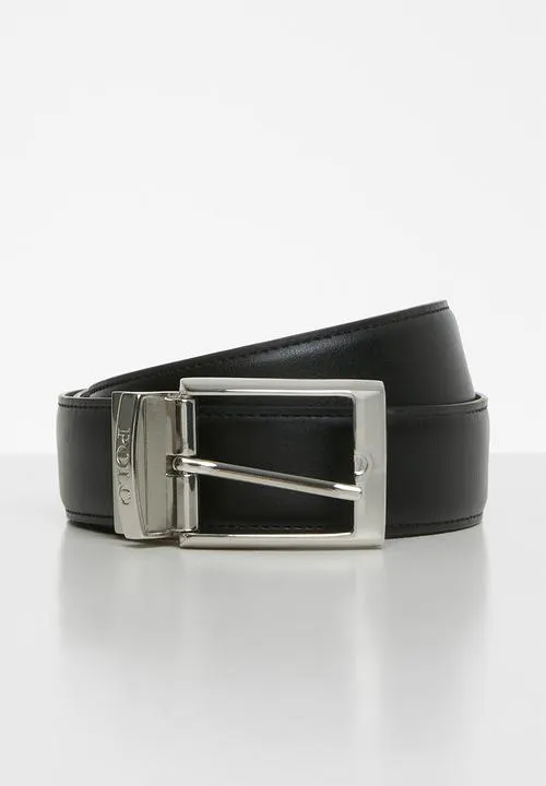 Polo Belts Lancaster  Black/Brown EPG163