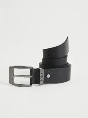 Polo Calvin Black Mens Belt