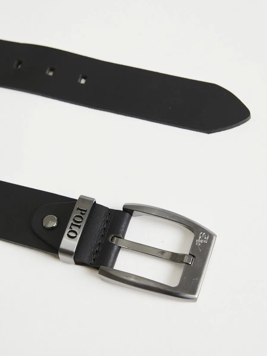 Polo Calvin Black Mens Belt