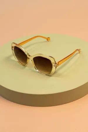 Powder Brianna Natural Sunglasses