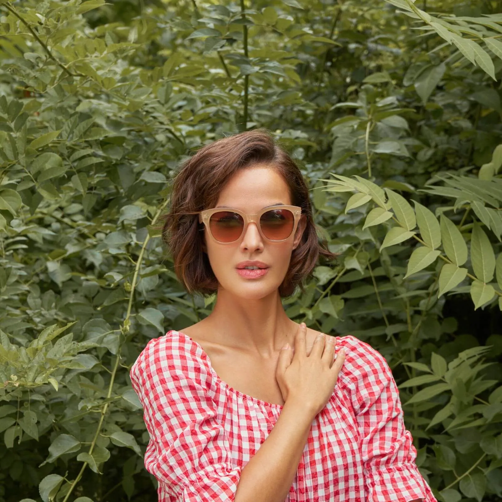 Powder Effie Sunglasses - Petal