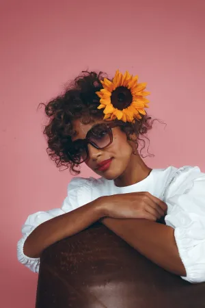 Powder Jolene Limited Edition Sunglasses Mocha