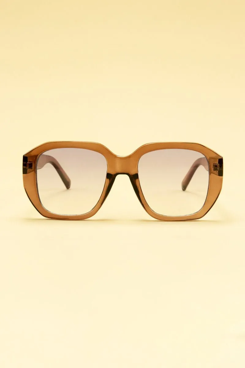 Powder Jolene Limited Edition Sunglasses Mocha