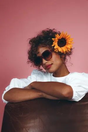 Powder Jolene Limited Edition Sunglasses Rust