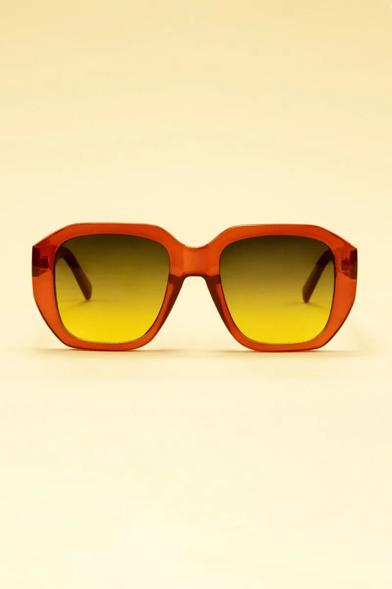 Powder Jolene Limited Edition Sunglasses Rust