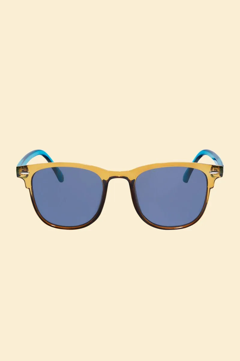 Powder Limited Edition Carina Sunglasses Turquoise/Nude
