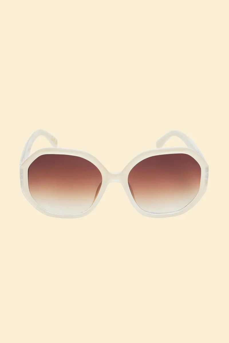 Powder Limited Edition Loretta Sunglasses Cream
