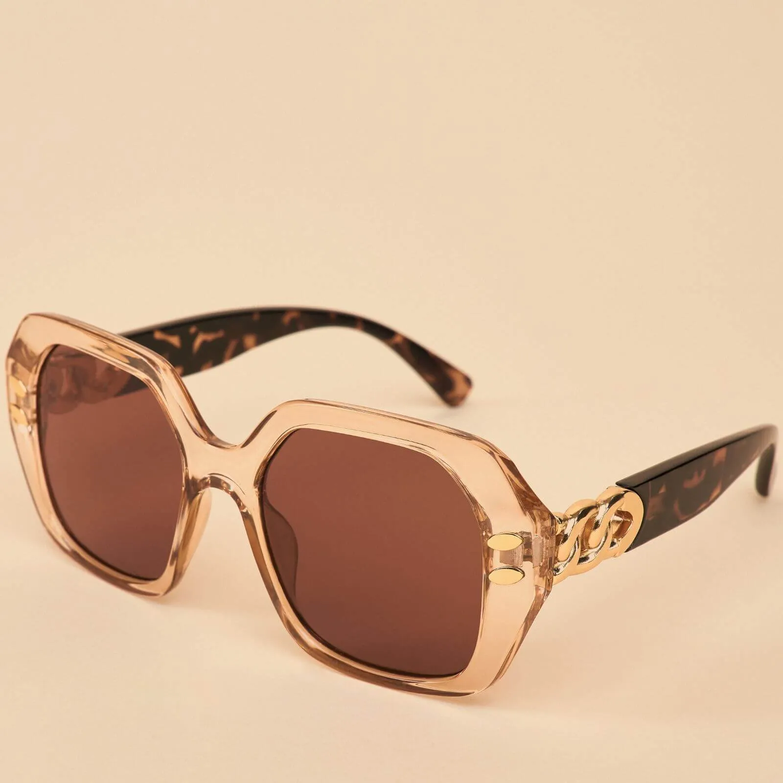 Powder Rylee Sunglasses - Nude/Tortoiseshell
