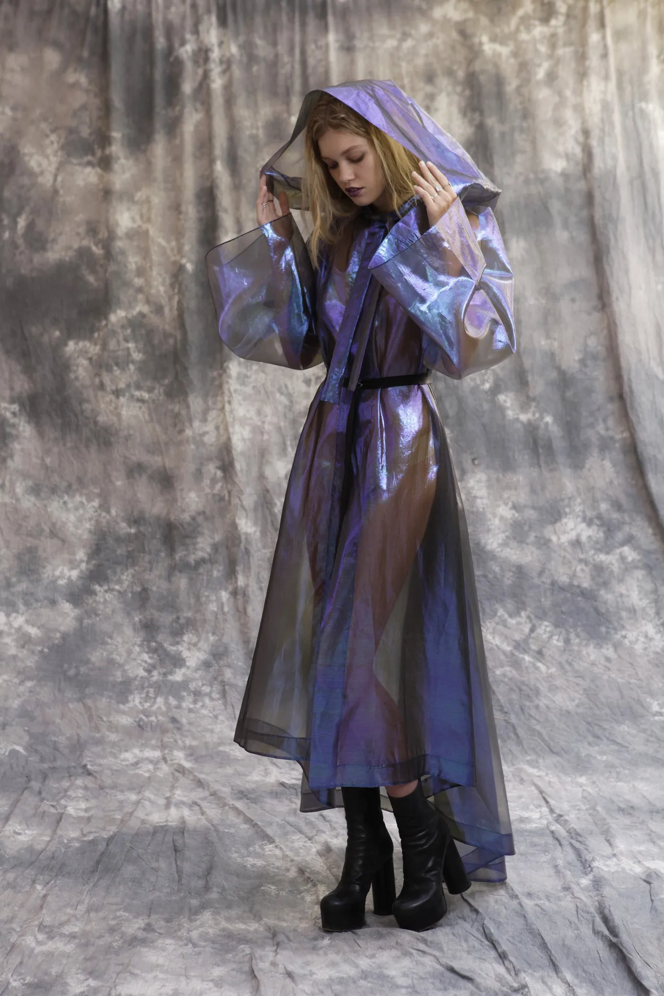 Psychedelic Hooded Coat